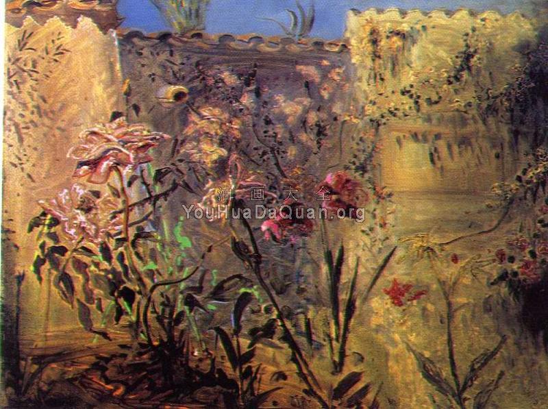 里加港的庭院 - 萨尔瓦多·达利